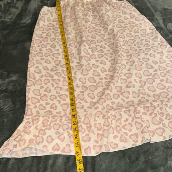 Women's Slip Dress Soft Pink Cheetah Print Sabrina Carpenter Vibe Medium - Picture 5 of 5